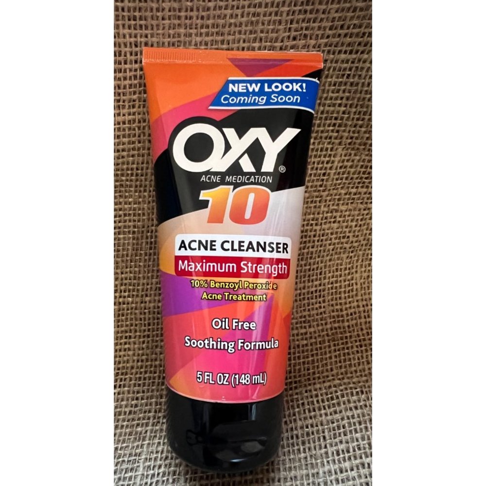 Oxy 10 Maximum Strength ACNE Cleanser 5 FL OZ Oil Free Soothing Formula